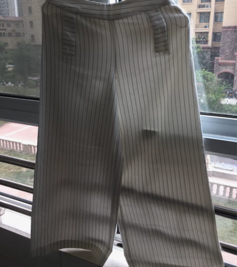 垂直感超级好的夏季阔腿裤哦，非常凉快，不透...