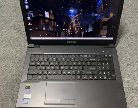 9成新GTX1650神舟战神ZX6笔记本电...