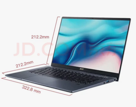 宏碁(Acer)非凡S3X轻薄本 14英寸...