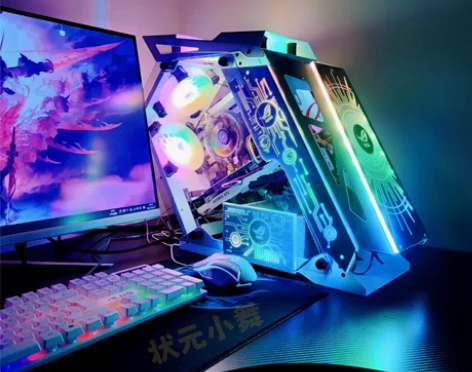 网咖倒闭低价出售i7i9二手电脑主机6G独...