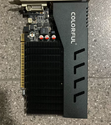 七彩虹GT710 冰雹鲨1G显卡 拆机显卡...