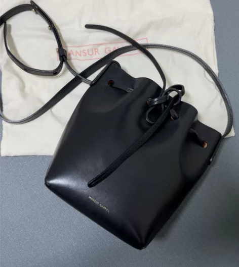 正品MANSUR GAVRIEL水桶包小号...