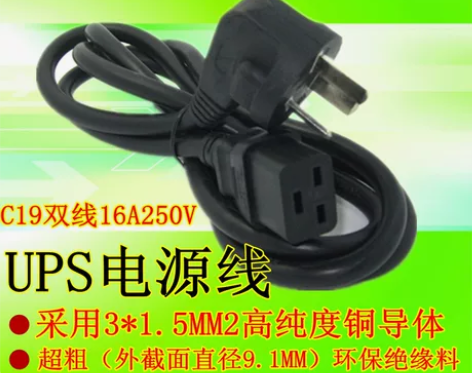 山特UPS PDU 电脑服务器 电源线 1...