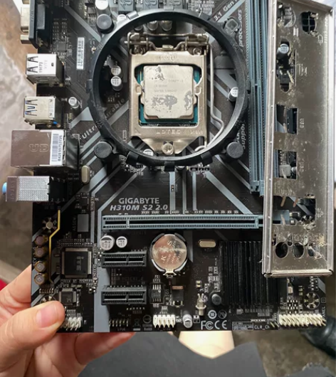 技嘉H310M S2台式机电脑主板成色好在...