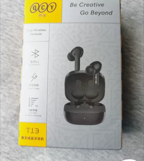 QCY T13真无线蓝牙耳机入耳塞式单双耳...