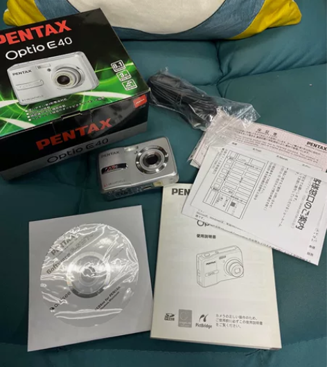 宾得e40数码照相机 复古ccd卡片机 小...