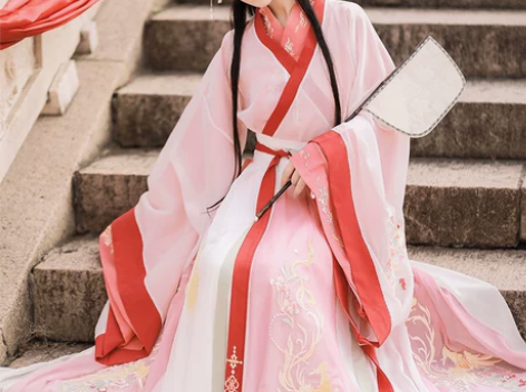 出社醉花间晋制汉服女原创正品交领魏晋中国风...