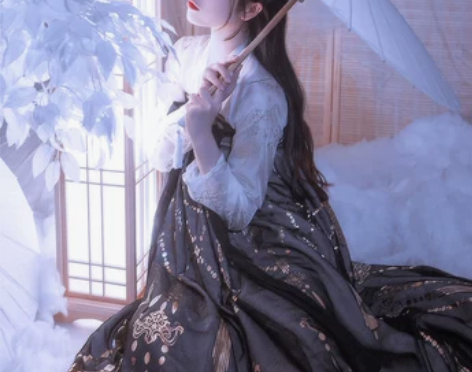 艺缕原创正品汉服齐胸襦裙改良汉服女传统中国...