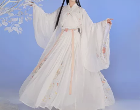 出柒邑原创汉服女凤鸾缔对襟交领齐腰大袖衫重...