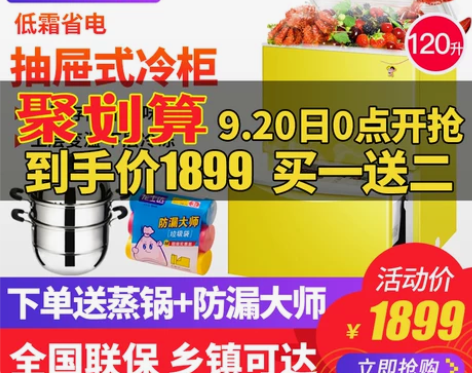 Haier/海尔 LW-120HCD冰柜家...