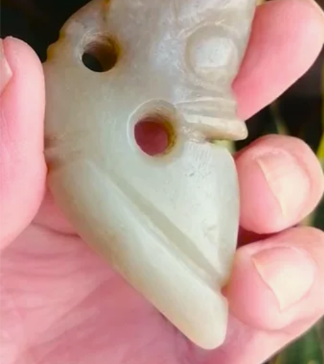 古玉猪龙  汉八刀玉猪龙  和田玉籽料玉猪...