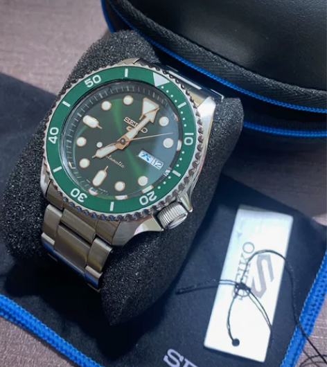 精工机械表精工5号男表月光手表，手表走时正...