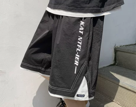 短裤男士夏季2021新款韩版潮流外穿五分休...