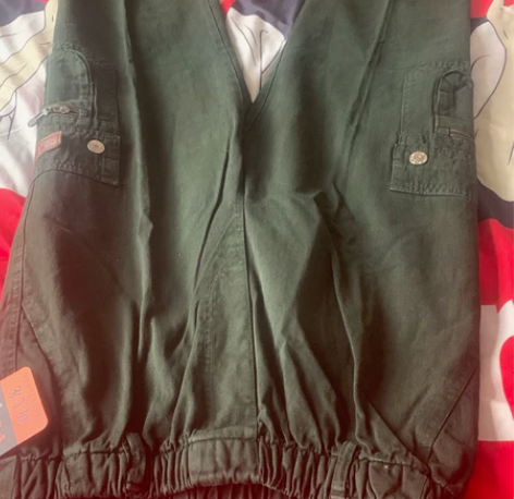 捡漏一条全新纯棉休闲裤  XL码 感兴趣的...