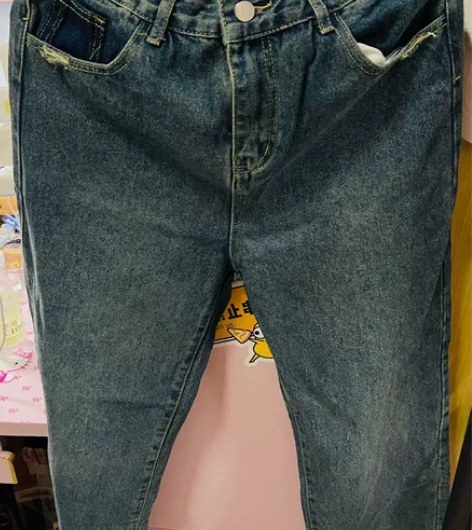 高腰直筒裤，全新，没穿过，秋冬季都可穿，喜...