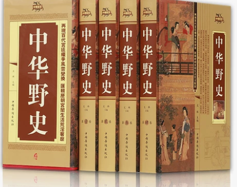 中国史 正版包邮中华野史精装版全套四册中国...