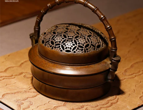 熏香炉 檀香熏香炉纯铜香炉家用客厅紫铜 沉...