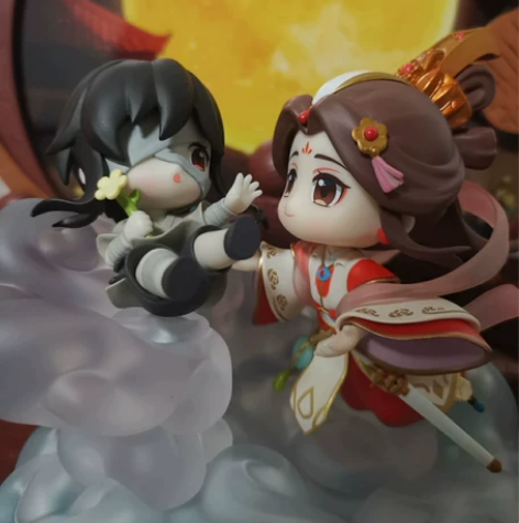 天官赐福 谢怜红红儿神武惊鸿 擎苍Q版手办...