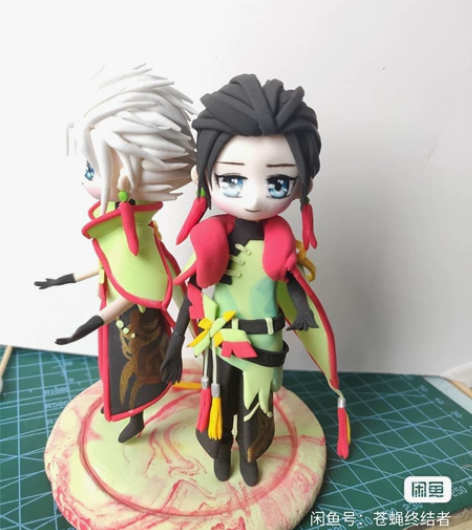 元歌，王者荣耀超轻粘土手办来了， 感兴趣的...