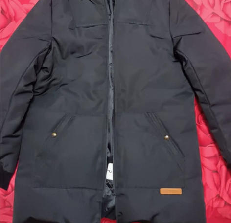 男士全新羽绒服 年初买的一直没穿 90%白...