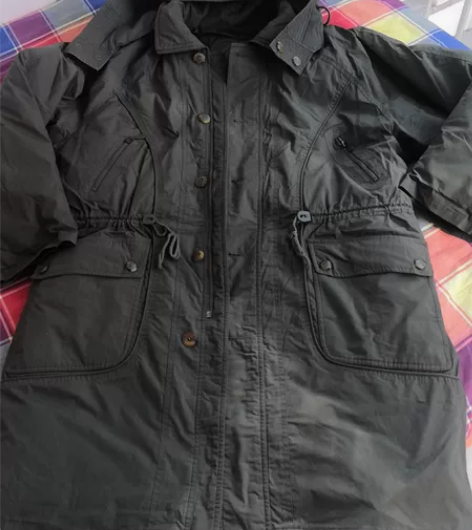 男式中长款羽绒服180码xxL 衣长150...