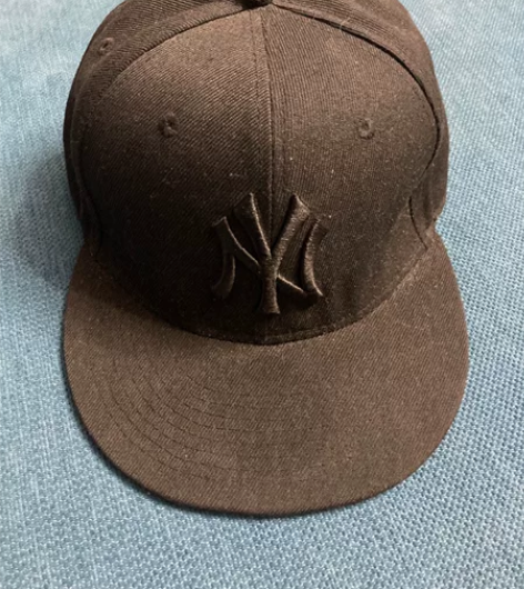 NEW ERA 纽约扬基纯黑色棒球帽 7又...