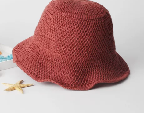 夏季可折叠草帽子女夏天百搭休闲渔夫帽日系韩...