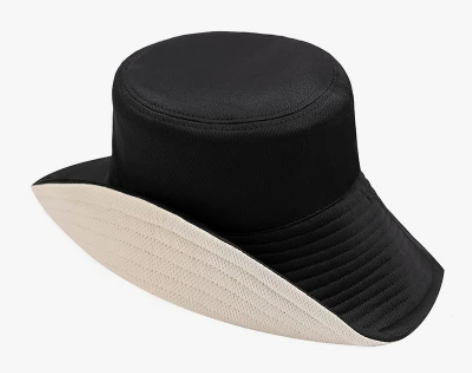 ?日本uvcut防晒帽太阳帽子女渔夫帽双面...