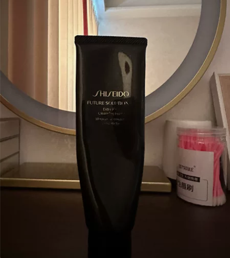 资生堂时光琉璃洁面 余量糊如图 能洗一个月...