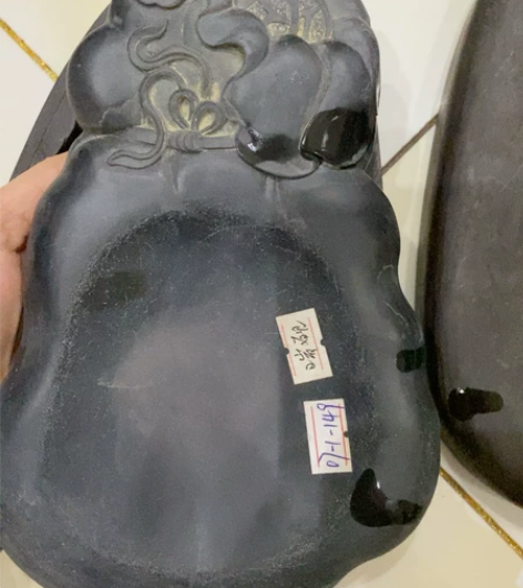 端砚砚台，十几年老货，没有滤镜，盒子都是整...