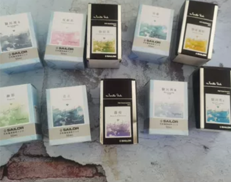 日本sailor写乐静冈限定墨水 骏河湾冬...