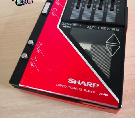 夏普SHARP 磁带随身听JC-N5,海淘...