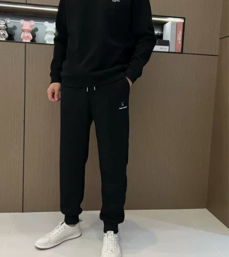 老粉必入品牌订单款男士加绒卫裤69.9 老...