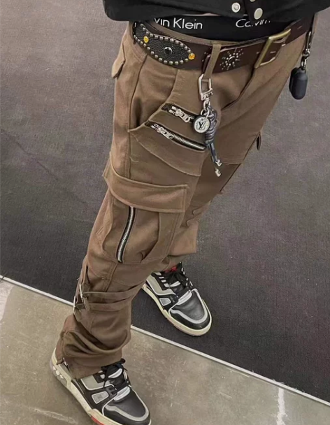 裤工装 裤子工装裤潮WOO专属Merge ...