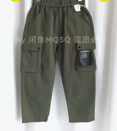 越也全新长裤/工装裤100码(98.3%棉...