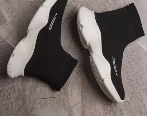 高帮鞋秋季韩版潮流百搭男士休闲运动鞋透气防...