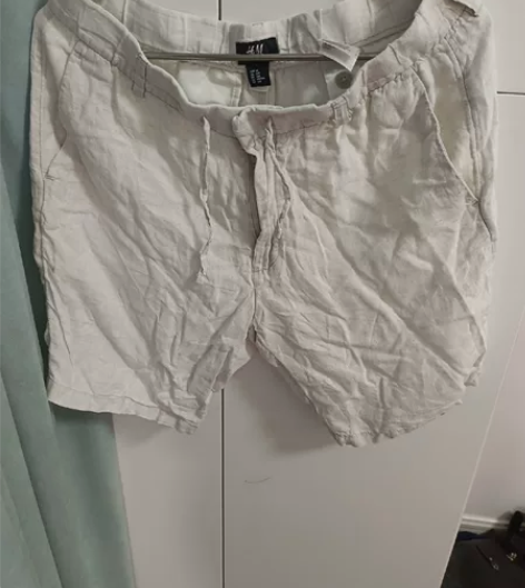 麻男士短裤长51.宽44 感兴趣的话点“我...