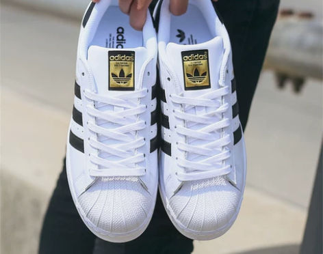 阿迪达斯男鞋夏款官方旗舰店正品三叶草金标贝...