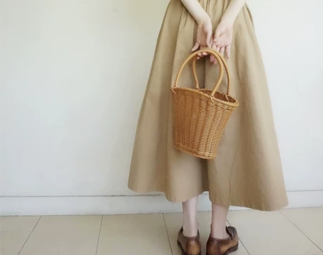 【啃秸秆的猫】出口日本 文艺复古少女高...