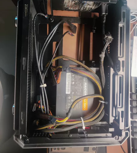 骨伽qbx机箱 全汉550w电源 升级换...