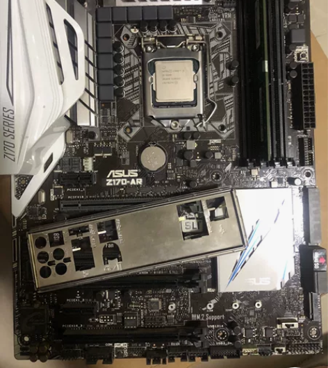 华硕z170-ar主板，已刷魔改bios，...