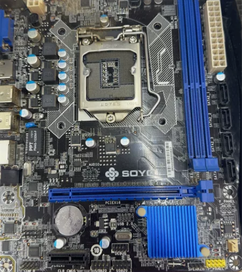 二手梅捷H61主板 拆机主板梅捷H61，主...