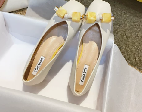 单鞋女中跟粗跟2020新款春秋女鞋仙女温柔...