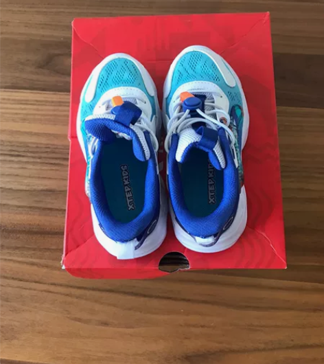 XTEP/特步 特步儿童夏天休闲鞋,网面透...