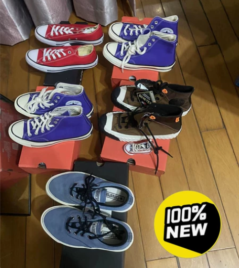 全新匡威37码 想要的宝宝私聊哦 （蓝色没...