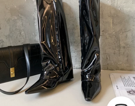 长筒靴子女夏2021新款欧美高筒长靴不过膝...