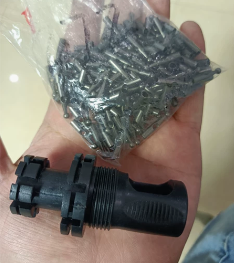 雨伞珠子反向伞钓鱼伞配件儿童长柄伞尾滴三折...