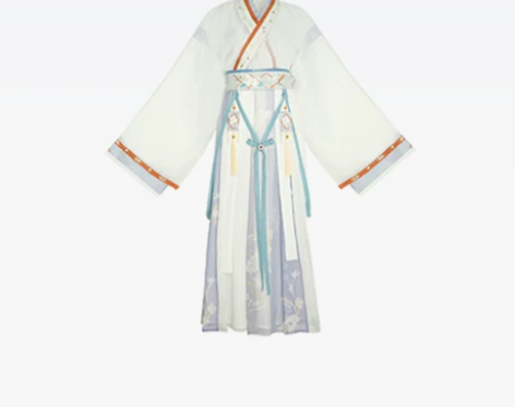 秋冬改良汉服武侠风魏晋制神明少女交领宽袖重...