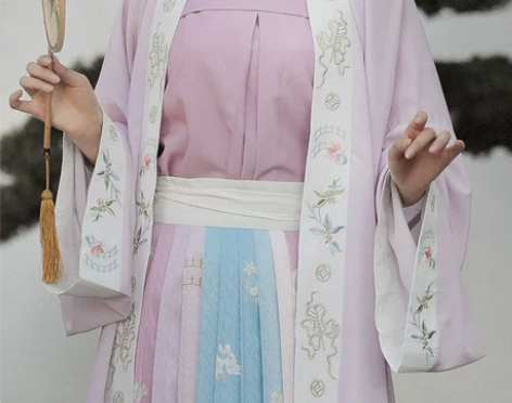 兰若庭 汉服 宋制 百迭 宋抹 对襟 吊带...