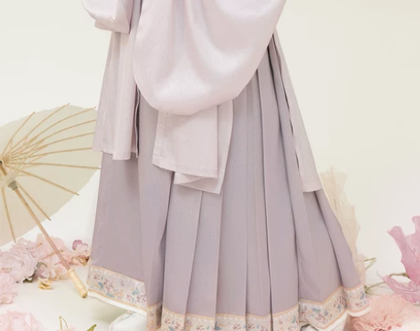 兰若庭 汉服 明制 初霁之问春 暗纹印...